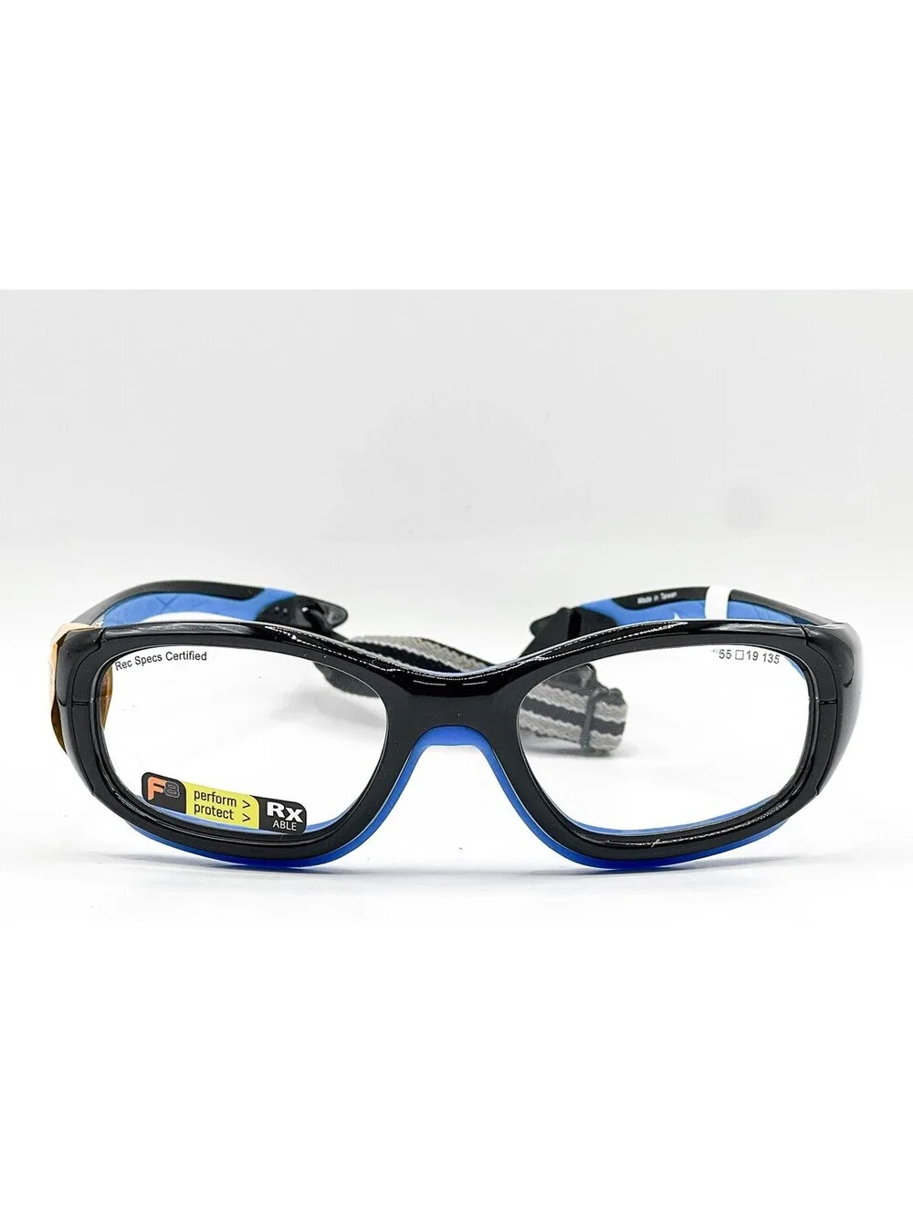 Liberty Sport Slam Black Blue Sport Authentic Eyeglasses 55-19-135